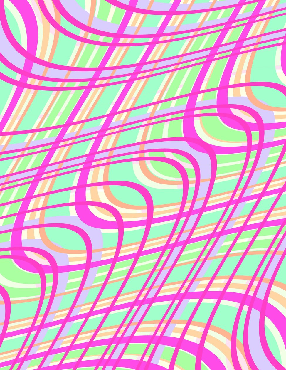 Swirly Check, 2011 door Louisa Hereford