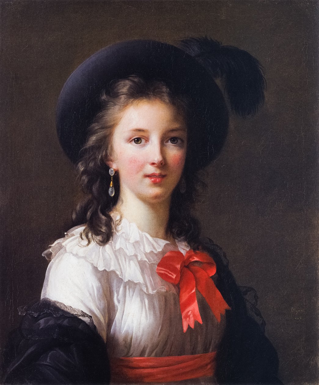 Zelfportret door Elisabeth Louise Vigee Lebrun