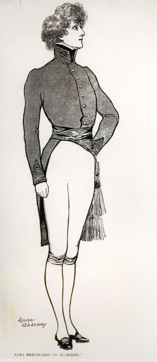 Sarah Bernhardt als L