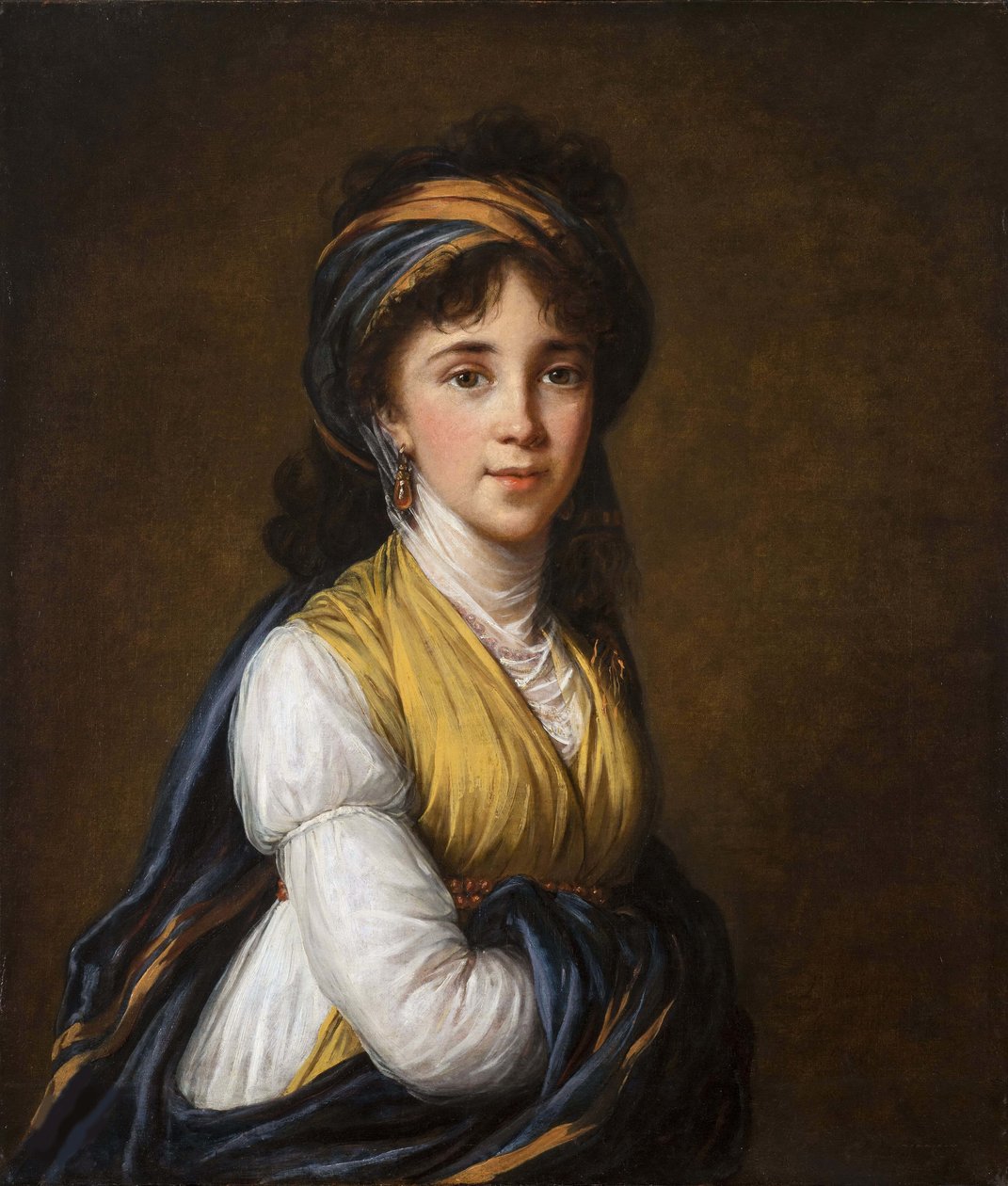 Portret van gravin Anna Grigoryevna Belosselsky-Belozersky 1773-1846, 1798 door Elisabeth Louise Vigee Lebrun
