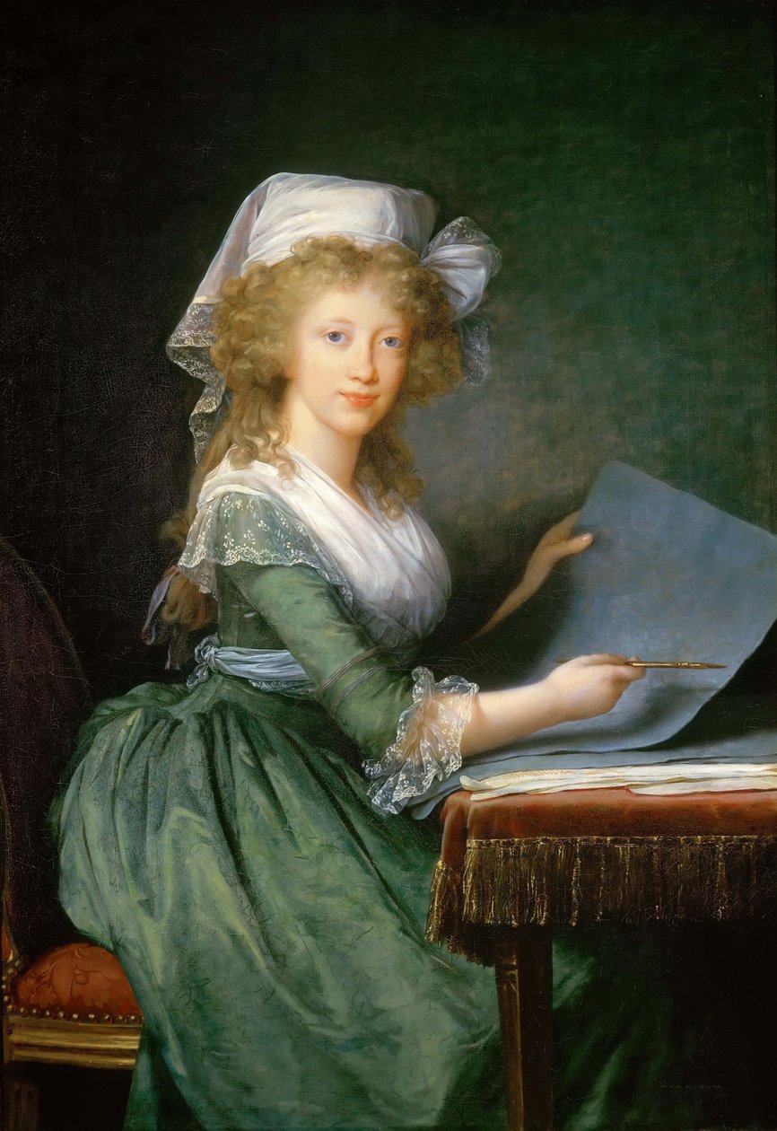 Prinses Luisa Maria van Napels en Sicilië 1773-1802 door Elisabeth Louise Vigee Lebrun