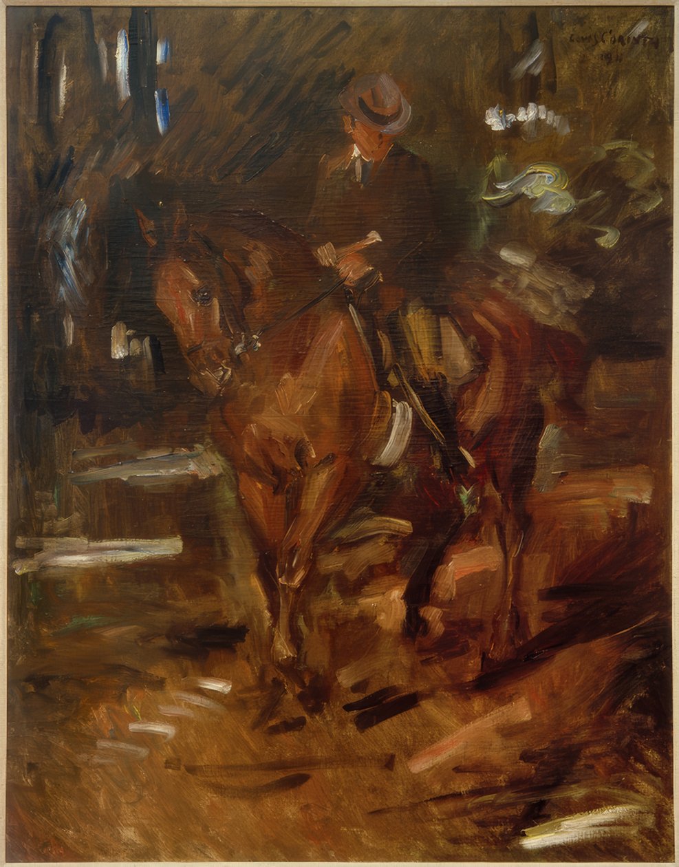 De ochtendrit door Lovis Corinth
