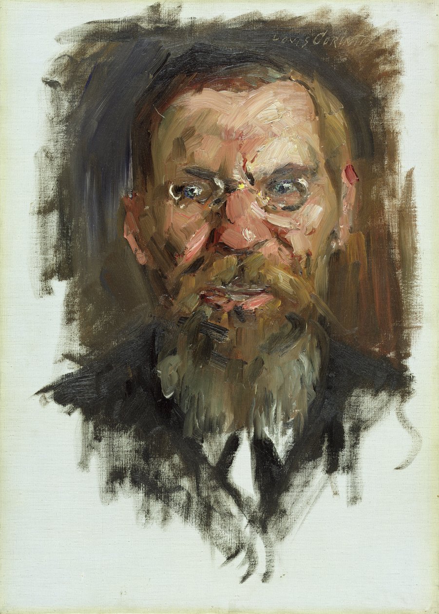 Studie voor een Portret van Professor Dr. Eduard Meyer, 1910 door Lovis Corinth