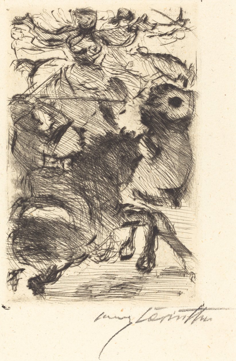 Adhba de Kameel door Lovis Corinth