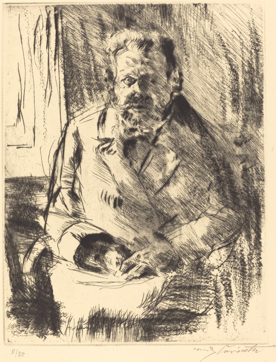Der Dichter, 1920 door Lovis Corinth