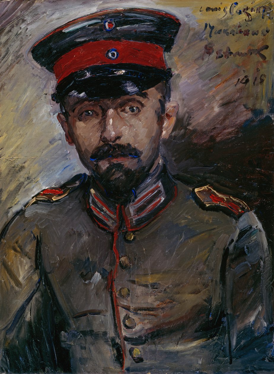 De schilder Makabäus-Hermann Struck door Lovis Corinth