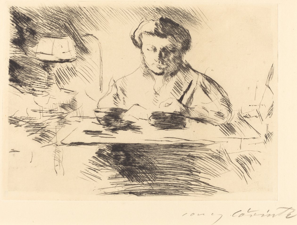 De Vrouw van de Kunstenaar, 1918 door Lovis Corinth
