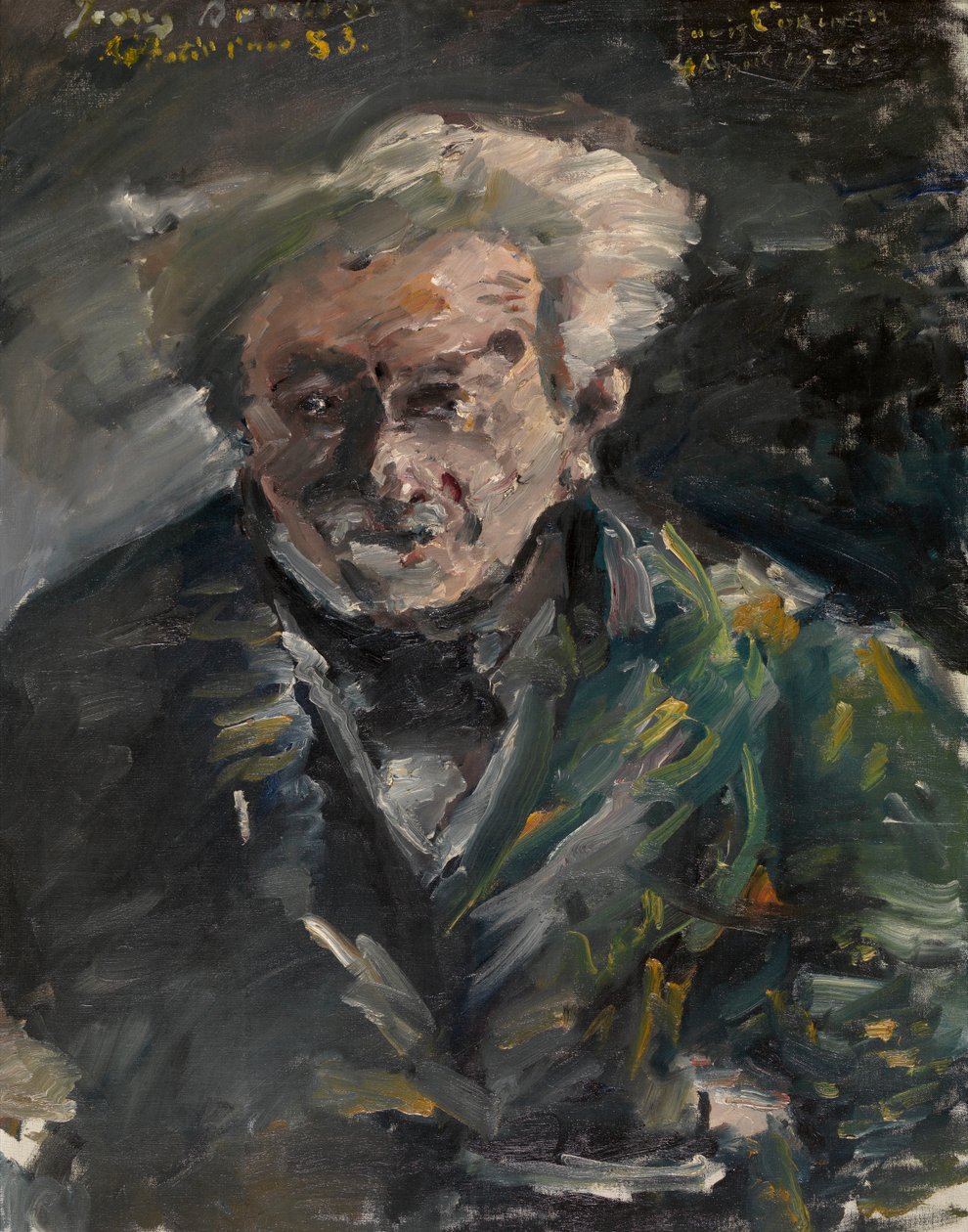 Georg Brandes door Lovis Corinth