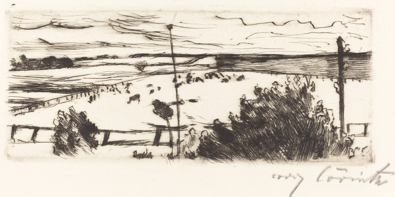 Kustlandschap door Lovis Corinth