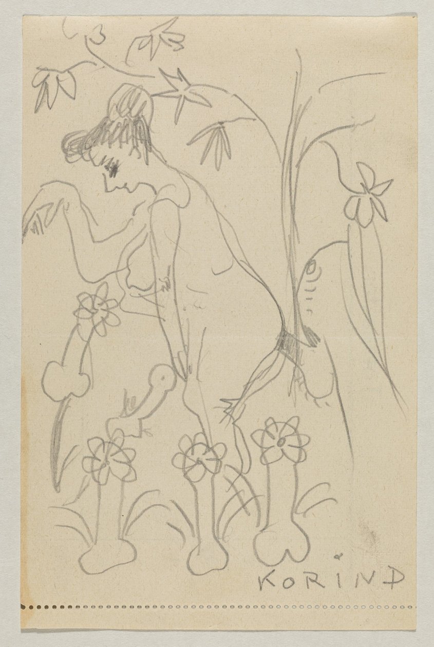 Lovis Corinth aan Carl Strathmann door Lovis Corinth