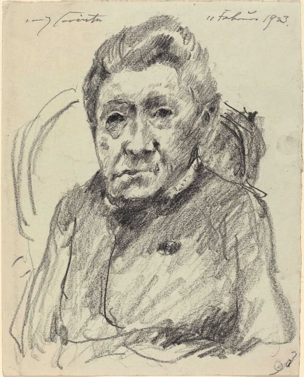 Mevrouw Hedwig Berend, 1923 door Lovis Corinth