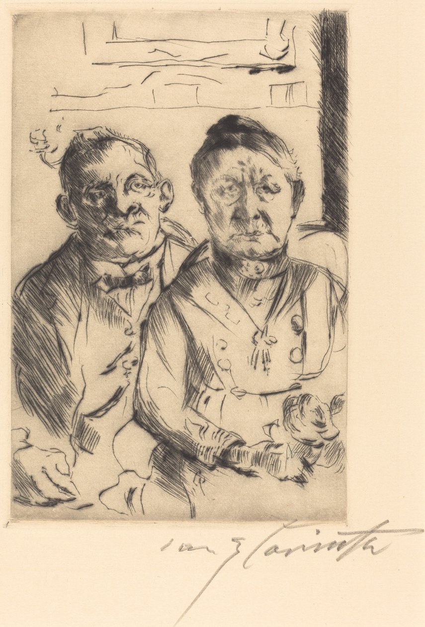 Koppel uit Oost-Pruisen door Lovis Corinth