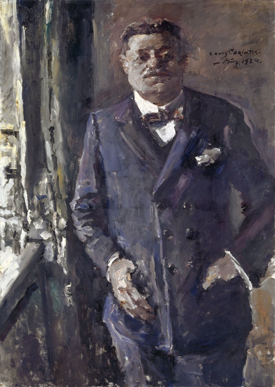 Portret van Friedrich Ebert 1871-1925, President van het Duitse Rijk, 1924 door Lovis Corinth