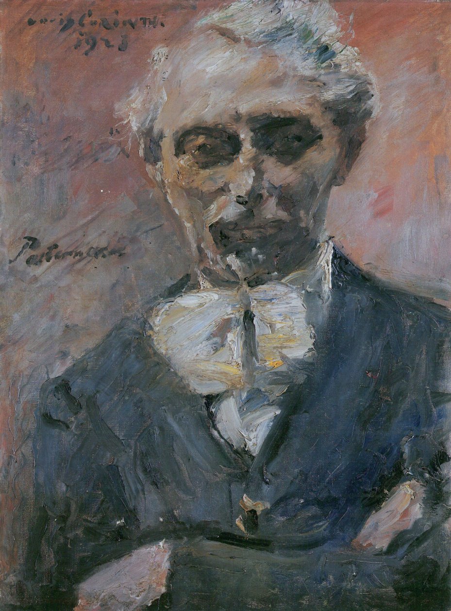 Portret van Leonid Pasternak 1862-1945, 1923 door Lovis Corinth