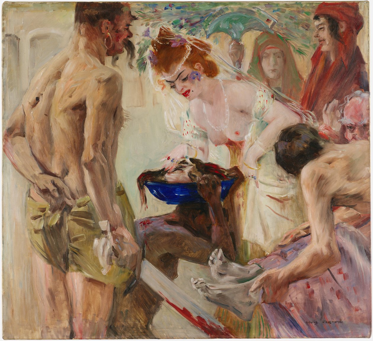 Salome (1e versie) door Lovis Corinth