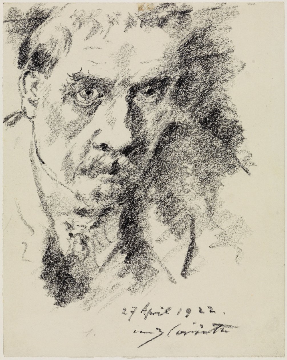 Zelfportret door Lovis Corinth
