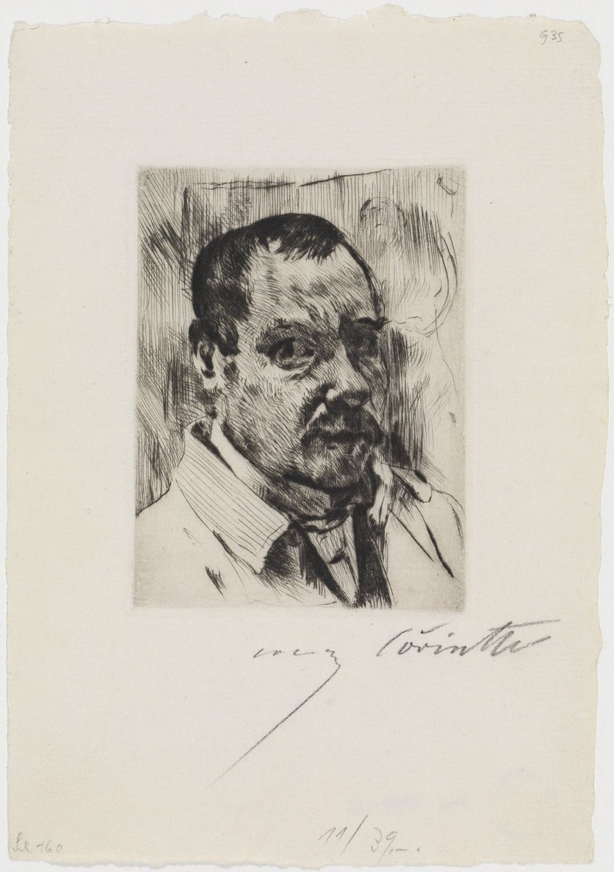 Zelfportret door Lovis Corinth