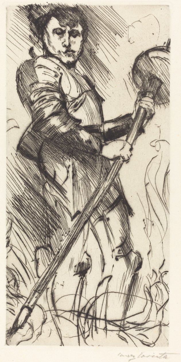 Sint Joris door Lovis Corinth