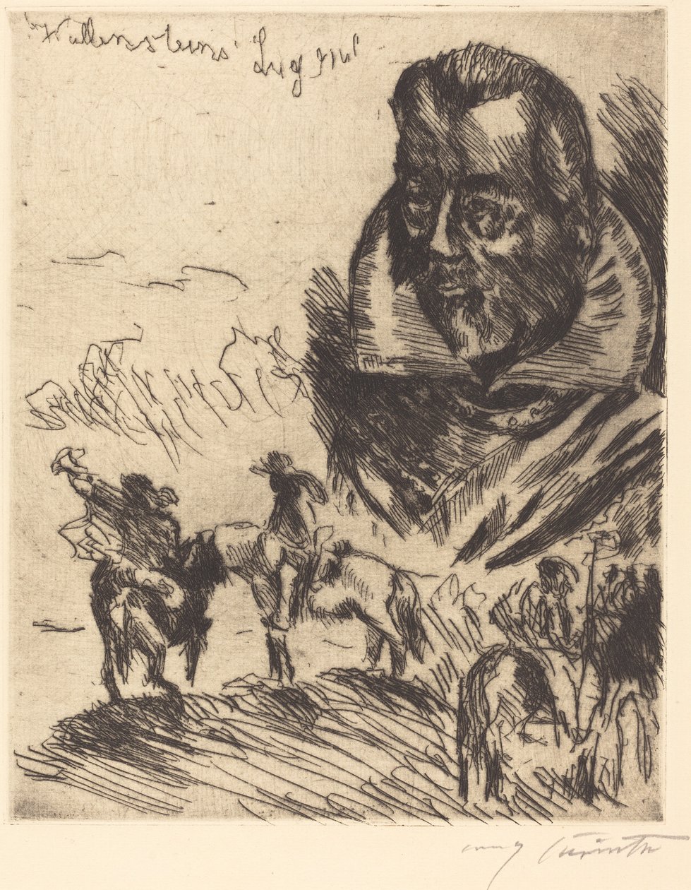 Titelpagina, 1923 door Lovis Corinth