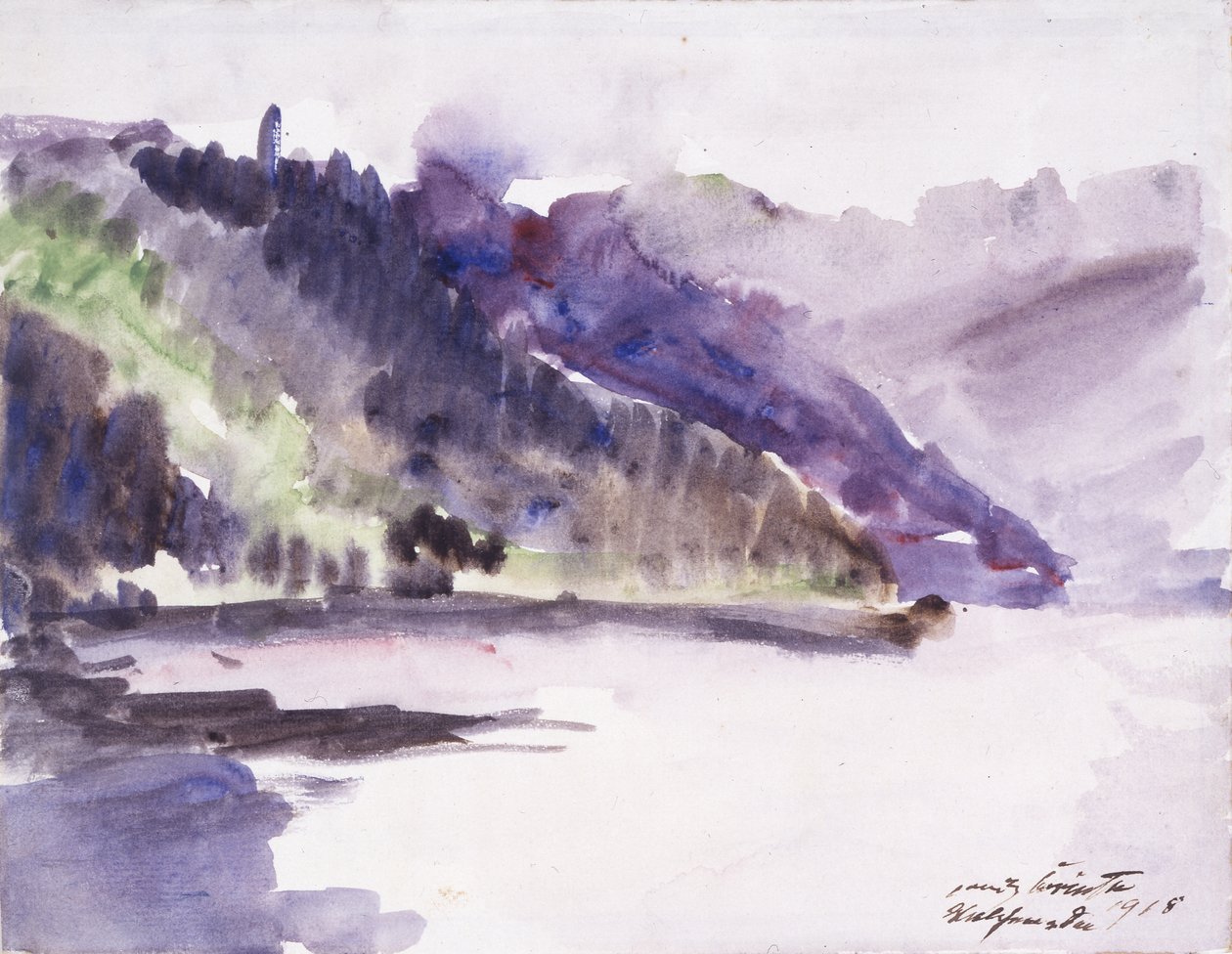 Walchensee door Lovis Corinth