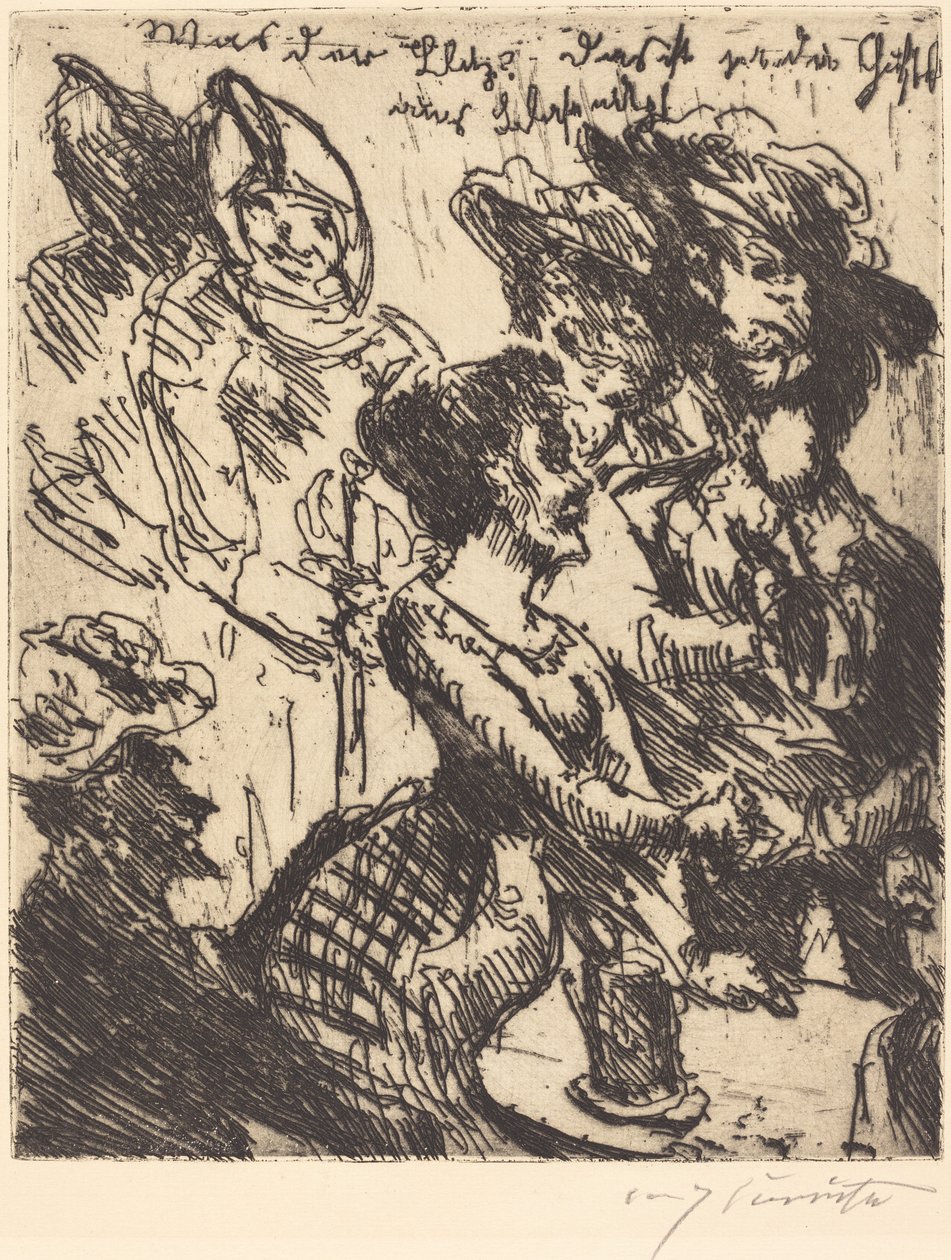 Wat is Dat! Het is Gustel von Blasewitz door Lovis Corinth