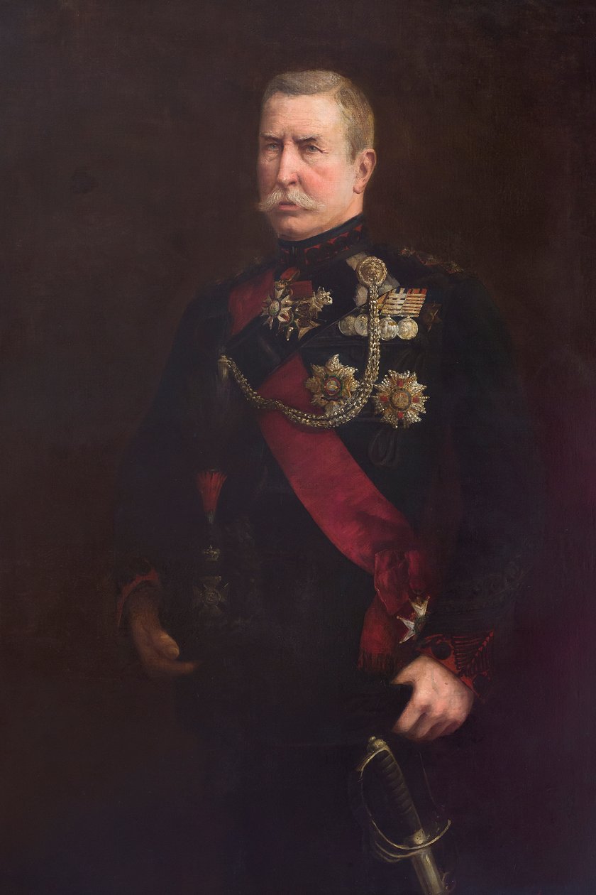 Portret van Generaal Sir Redvers Buller, 20e eeuw door Lowes Cato Dickinson