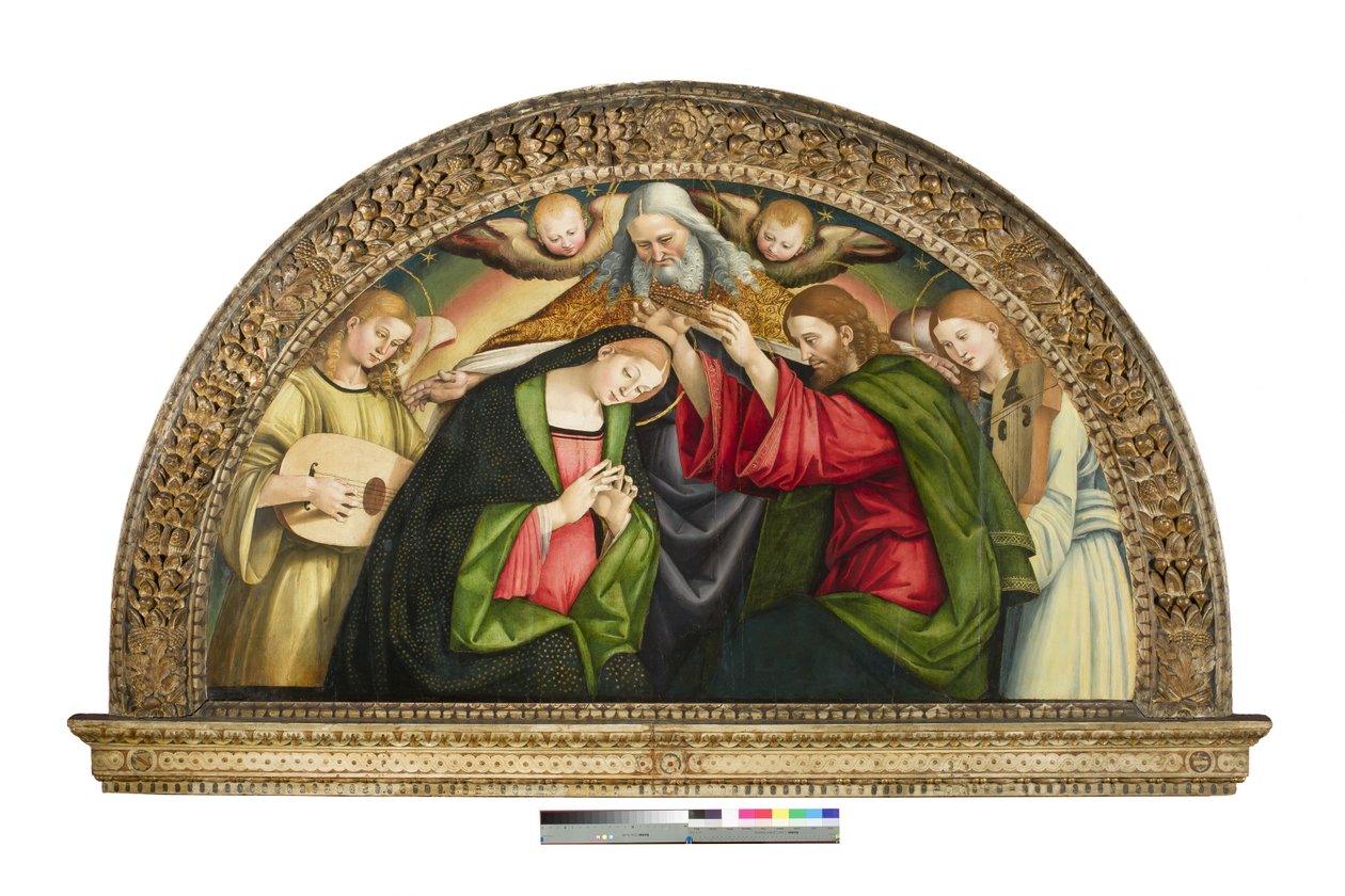 De Kroning van de Maagd, 1508 door Luca Signorelli
