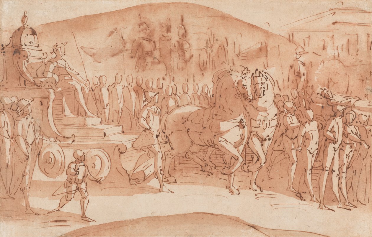 Begrafenis door Luca Cambiaso