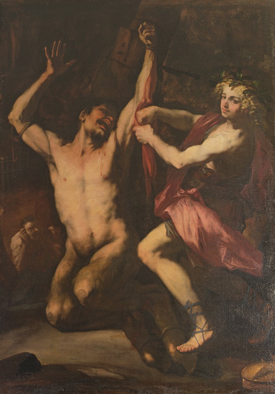 Apollo en Marsia, ca. 1678 door Luca Giordano