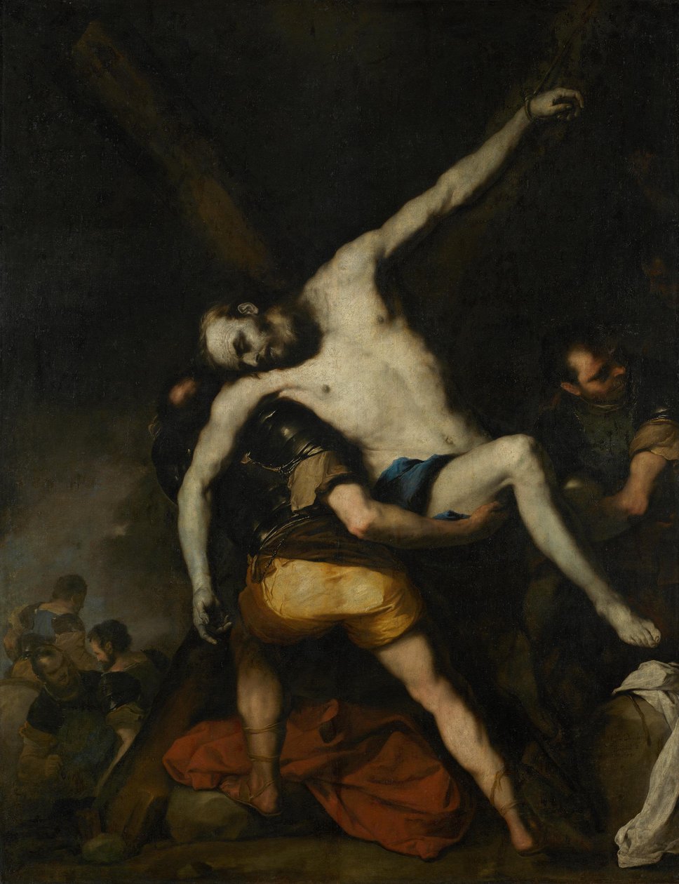 Kruisafneming van de heilige Andreas door Luca Giordano