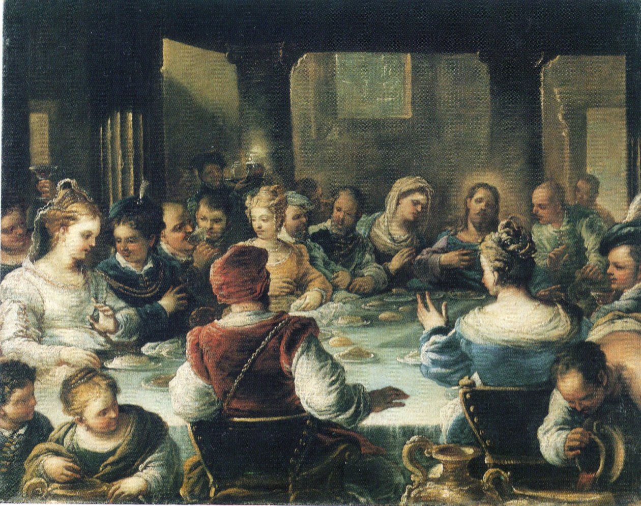 Huwelijk te Kana door Luca Giordano