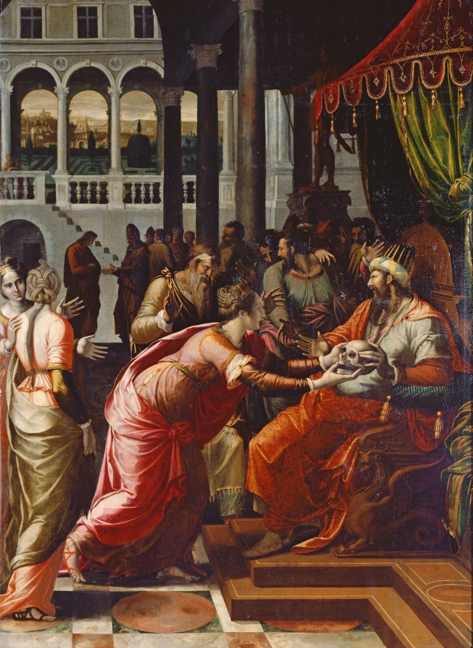 De Gerechtigheid van Othon door Luca Penni