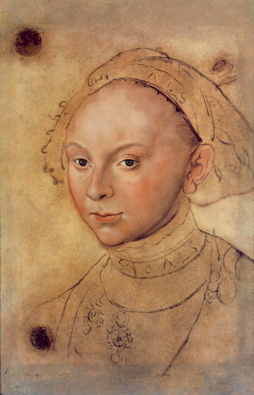 Sybille van Kleef door Lucas Cranach the Elder