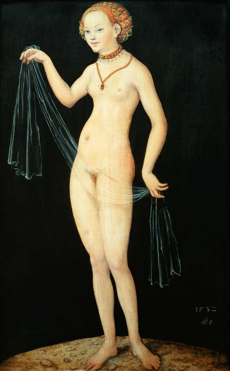 Venus, 1532 door Lucas Cranach the Elder