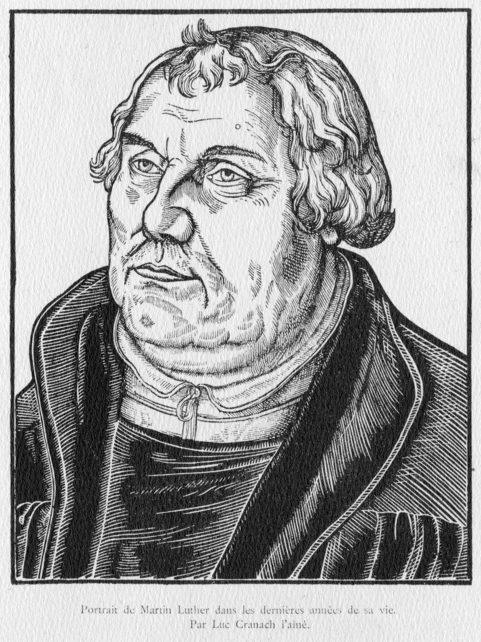 Maarten Luther door Lucas Cranach the Elder