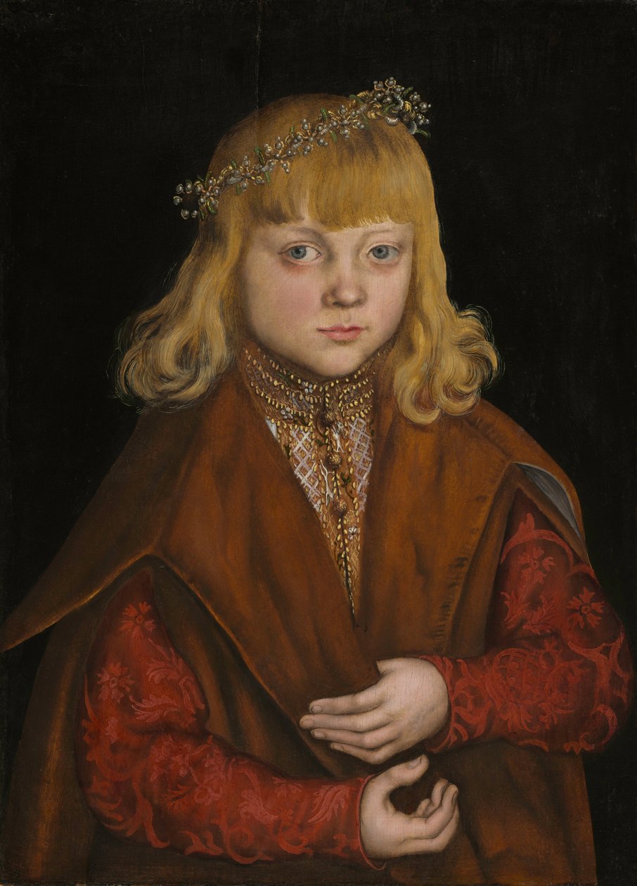 Een Prins van Saksen door Lucas Cranach the Elder
