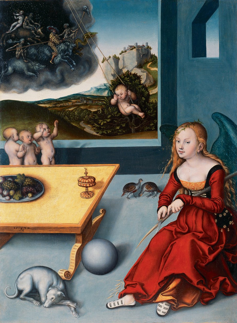 Frans: La Mélancolie Melancholia door Lucas Cranach the Elder