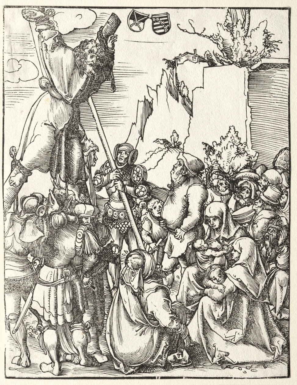 Martelaarschap van St. Andreas door Lucas Cranach the Elder