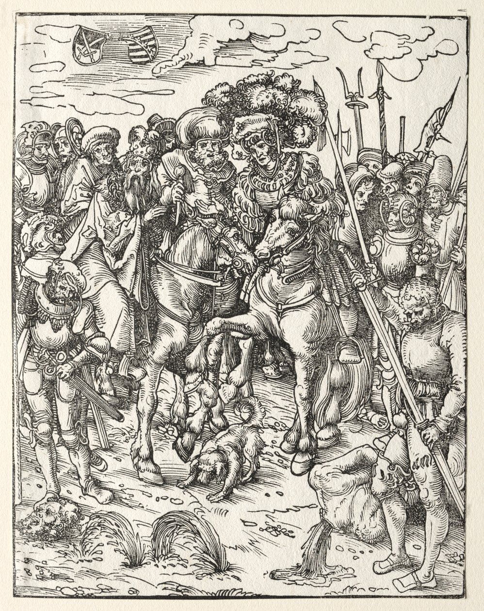 Martelaarschap van St. Mattheüs door Lucas Cranach the Elder