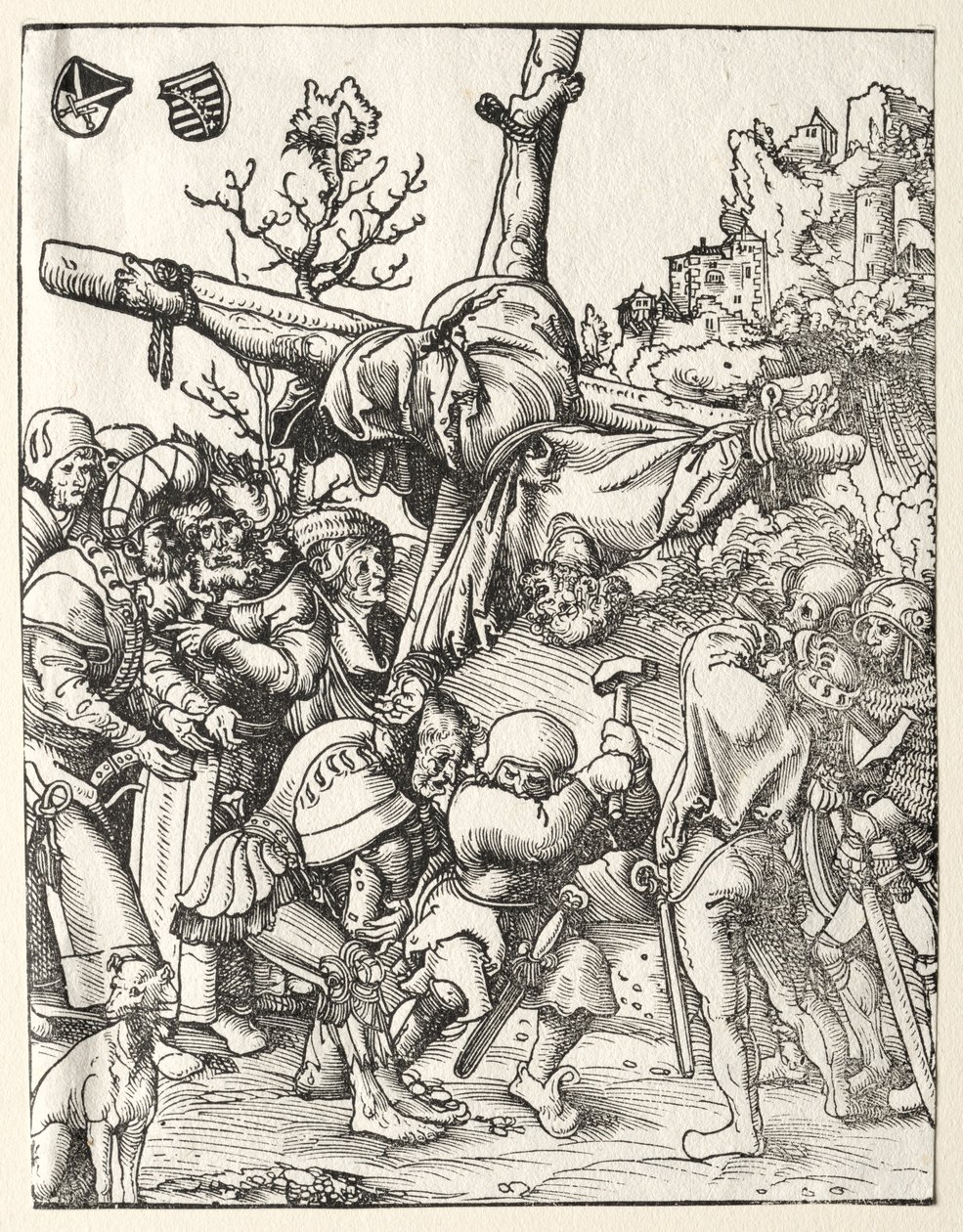 Martelaarschap van St. Peter door Lucas Cranach the Elder
