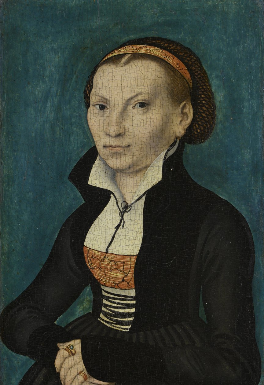 Portretten van Maarten Luther en Katharina von Bora door Lucas Cranach the Elder