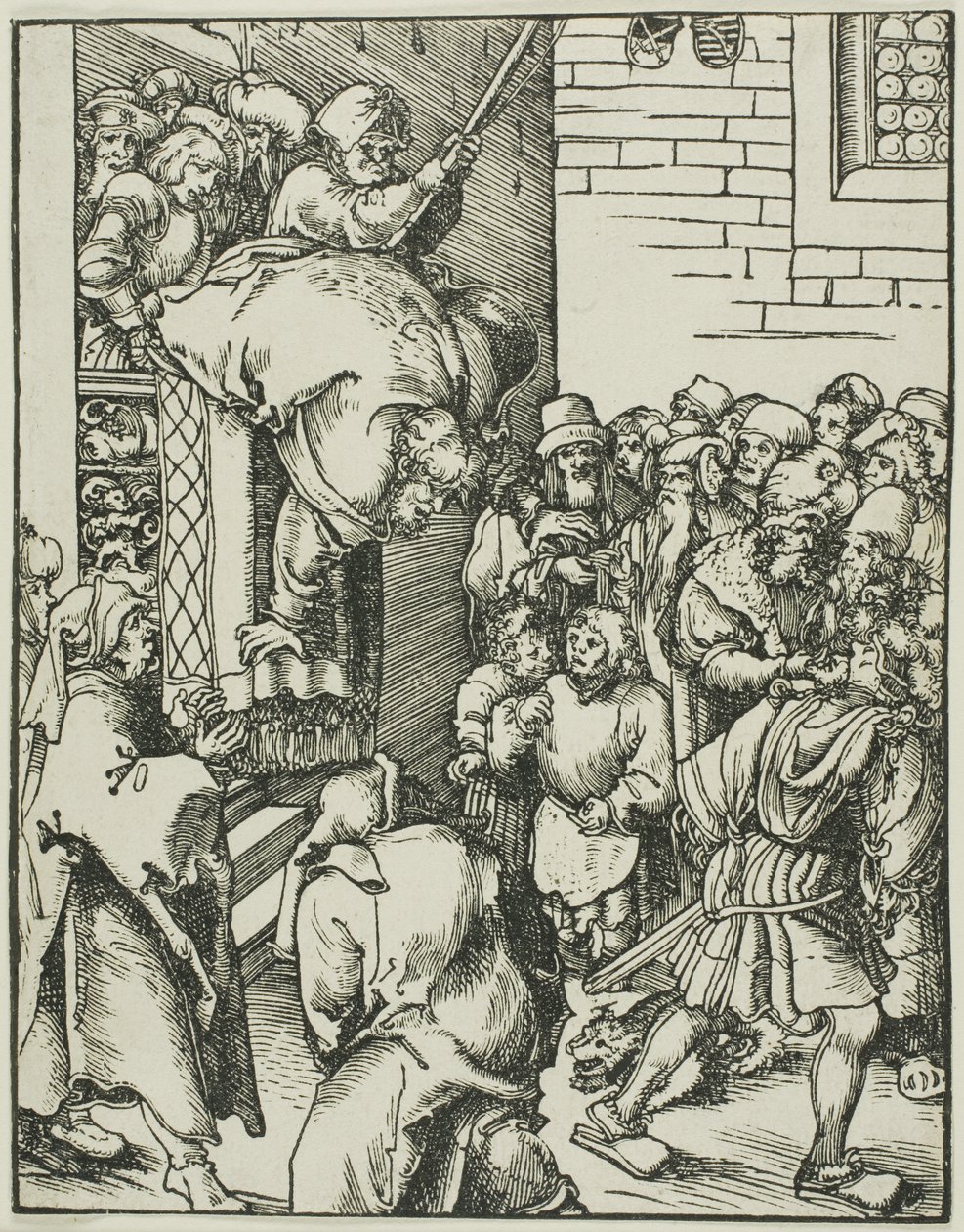 Jakobus de Mindere, Het martelaarschap van de apostelen door Lucas Cranach the Elder