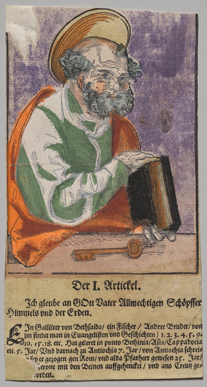 Petrus van Christus, de Apostelen, en Sint Paulus door Lucas Cranach the Elder, After