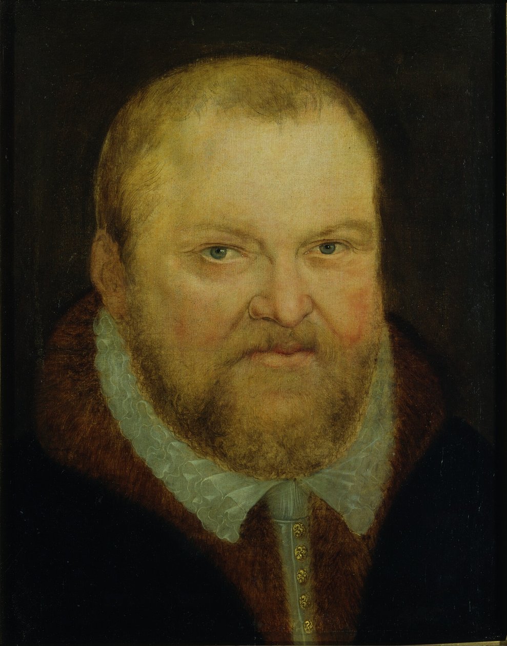 Duits: Kurfürst August von Sachsen August, Keurvorst van Saksen door Lucas Cranach the Younger