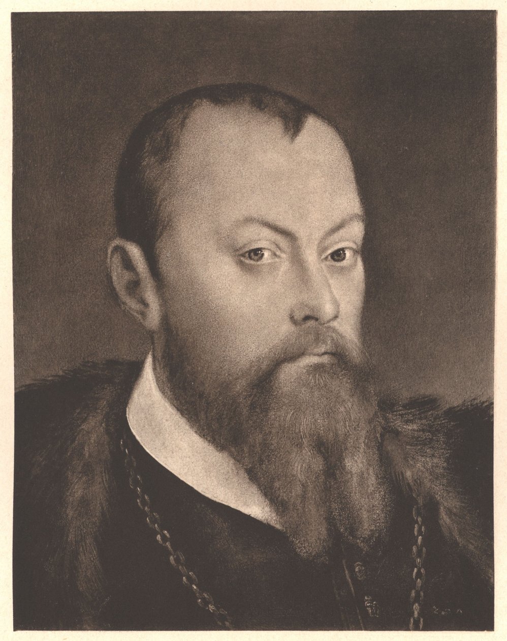 Duits: Keurvorst Moritz van Saksen (1521-1553) Moritz, Keurvorst van Saksen door Lucas Cranach the Younger