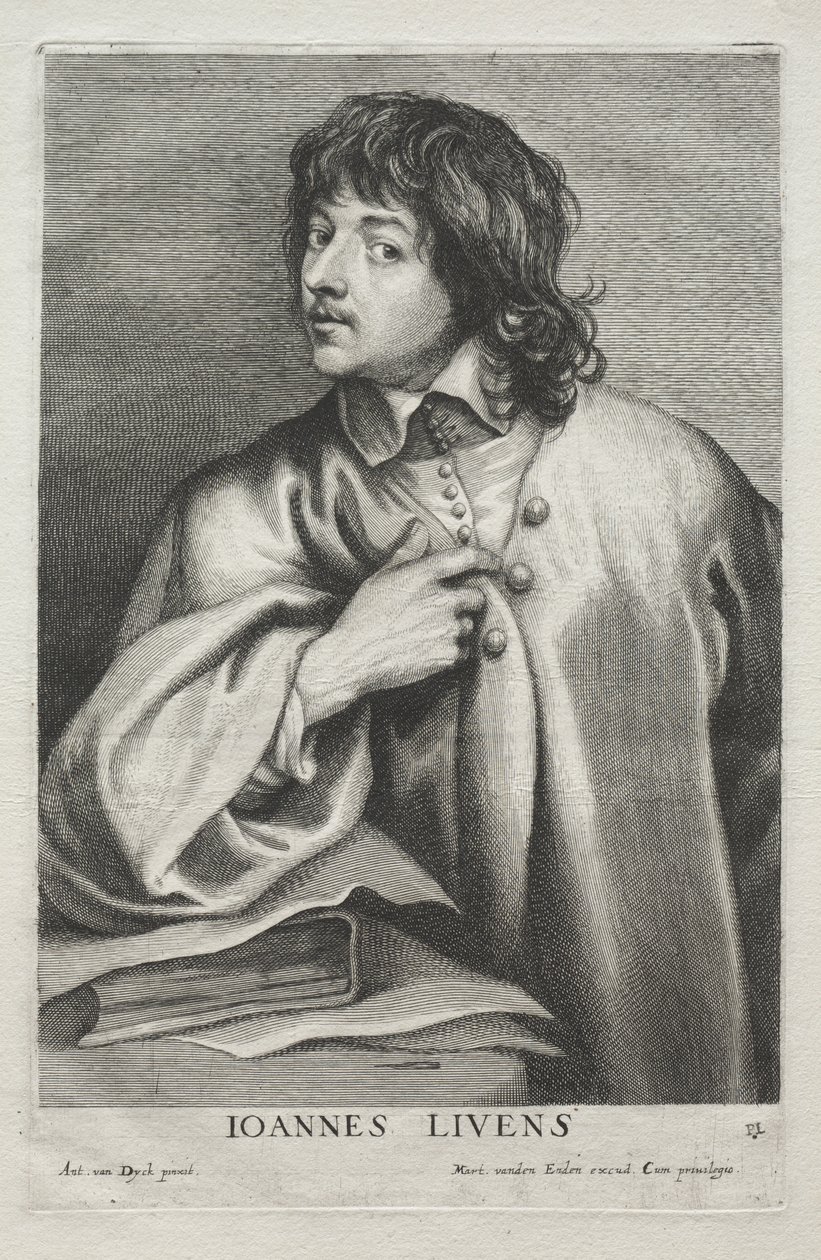 Jan Lievens door Lucas Emil Vorsterman
