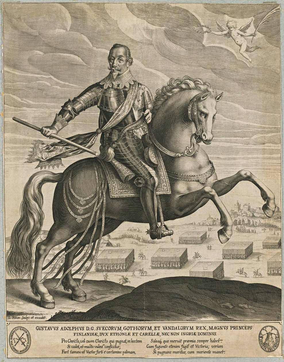 Gustaaf Adolf van Zweden door Lucas Kilian