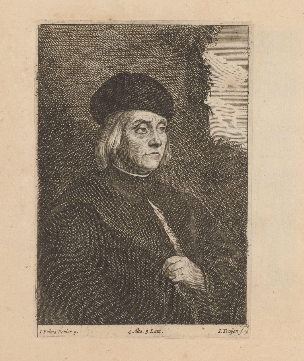 Portret van Francesco Maria I della Rovere door Lucas Vorsterman (II)