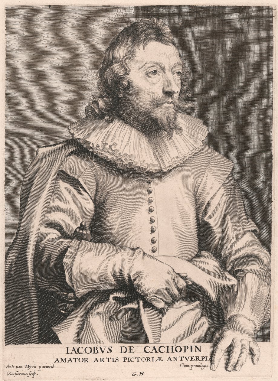 Jacobvs de Cachopin, Amator Artis Pictoriae Antwerpen door Lucas Vorsterman