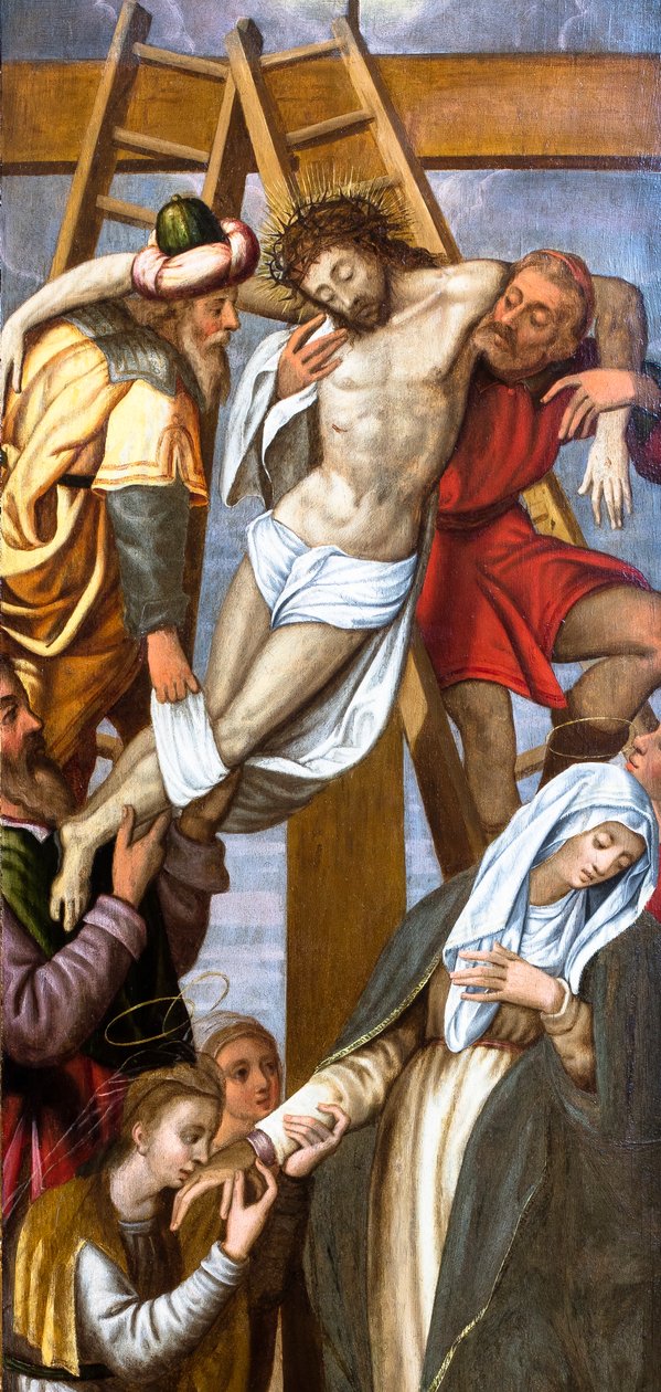 De Kruisafname door Lucas de (attr.to) Heere